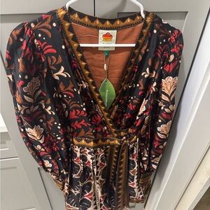 Farm RioTapestry Garden Minidress